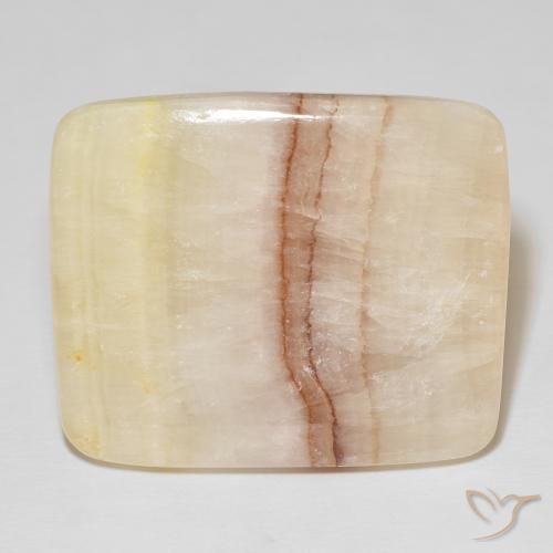 75.60ct Natural Multicolorido Jaspe, Almofada, Opaco