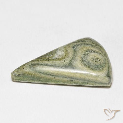 Jaspe Multicolorido Natural 20.89ct, Trilhão, Opaco