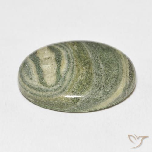 Jaspe Multicolorido Natural 30.96ct, oval, Opaco