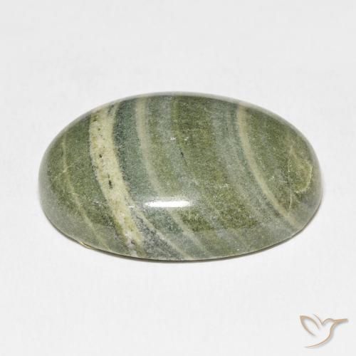 Jaspe Multicolorido Natural 46.02ct, oval, Opaco