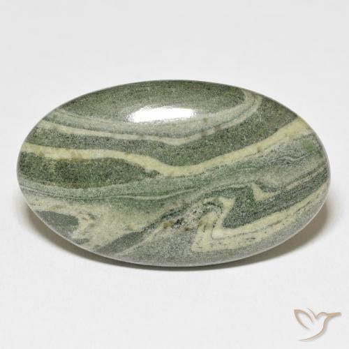 50.14ct Natural Multicolorido Jaspe, oval, Opaco