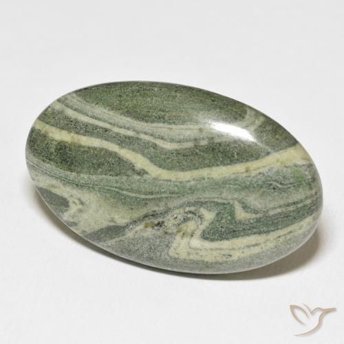 Jaspe Multicolorido Natural 50.14ct, oval, Opaco