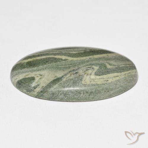 Jaspe Multicolorido Natural 50.14ct, oval, Opaco