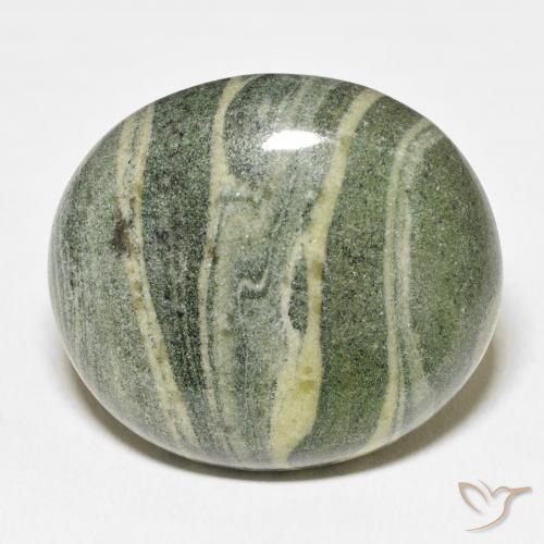 48.64ct Natural Multicolorido Jaspe, oval, Opaco