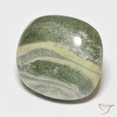 Jaspe Multicolorido Natural 30.35ct, Almofada, Opaco