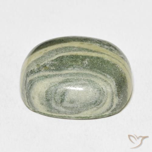 Jaspe Multicolorido Natural 30.35ct, Almofada, Opaco