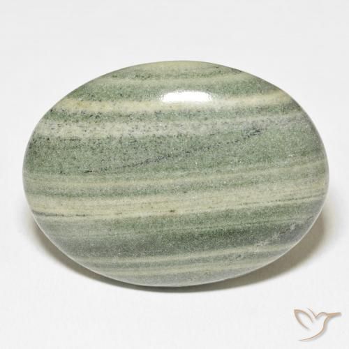 46.64ct Natural Multicolorido Jaspe, oval, Opaco