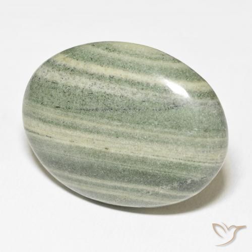 Jaspe Multicolorido Natural 46.64ct, oval, Opaco
