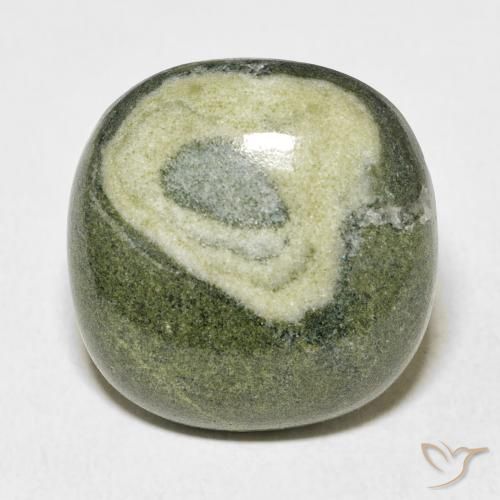 25.13ct Natural Multicolorido Jaspe, Almofada, Opaco