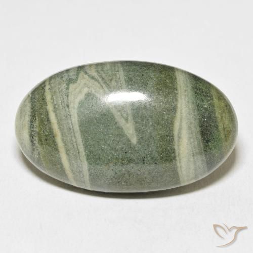 51.48ct Natural Multicolorido Jaspe, oval, Opaco