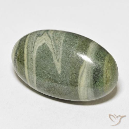 Jaspe Multicolorido Natural 51.48ct, oval, Opaco