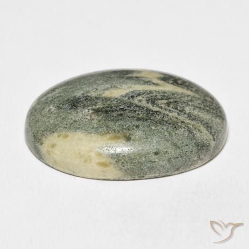 Jaspe Multicolorido Natural 33.27ct, oval, Opaco
