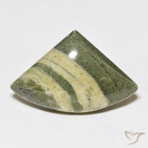 19.98ct Natural Multicolorido Jaspe, Trilhão, Opaco