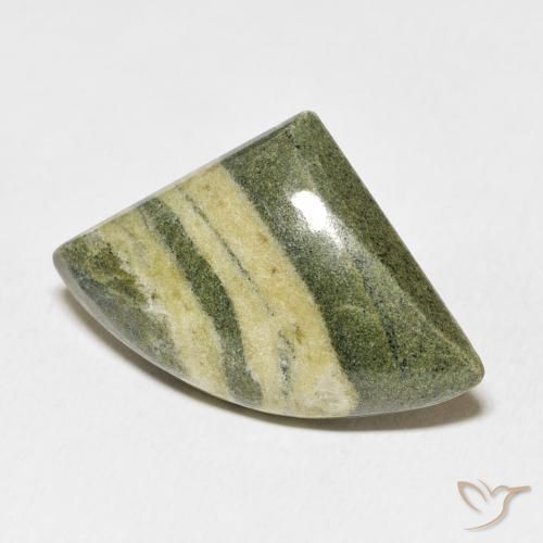 Jaspe Multicolorido Natural 19.98ct, Trilhão, Opaco