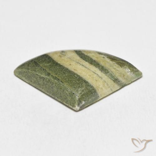 Jaspe Multicolorido Natural 19.98ct, Trilhão, Opaco