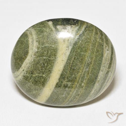 41.90ct Natural Multicolorido Jaspe, oval, Opaco