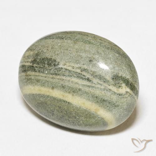 Jaspe Multicolorido Natural 30.55ct, oval, Opaco