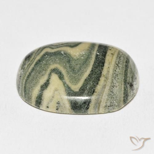 Jaspe Multicolorido Natural 31.14ct, Almofada, Opaco