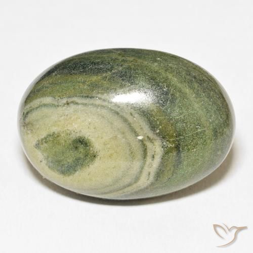 52.18ct Natural Multicolorido Jaspe, oval, Opaco