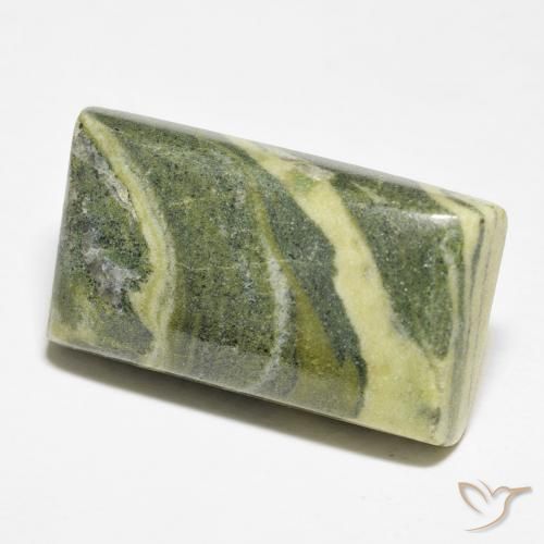Jaspe Multicolorido Natural 36.42ct, baguete, Opaco