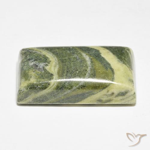 Jaspe Multicolorido Natural 36.42ct, baguete, Opaco