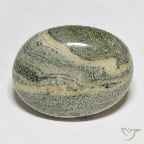 23.81ct Natural Multicolorido Jaspe, oval, Opaco