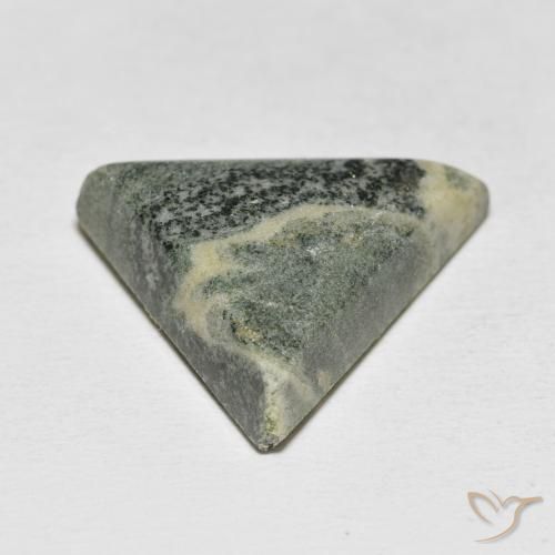 Jaspe Multicolorido Natural 18.13ct, Trilhão, Opaco