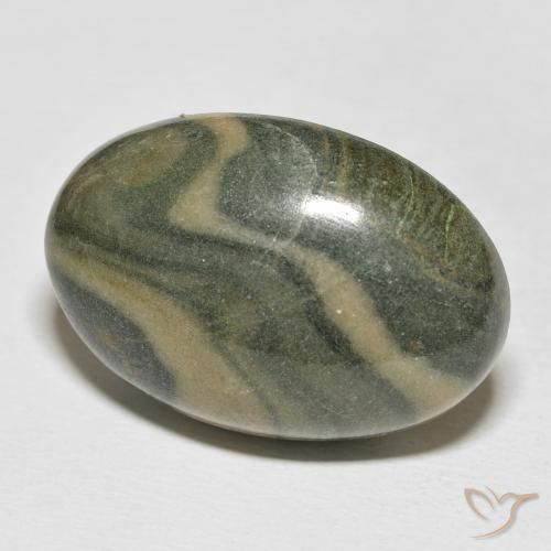 Jaspe Multicolorido Natural 34.29ct, oval, Opaco