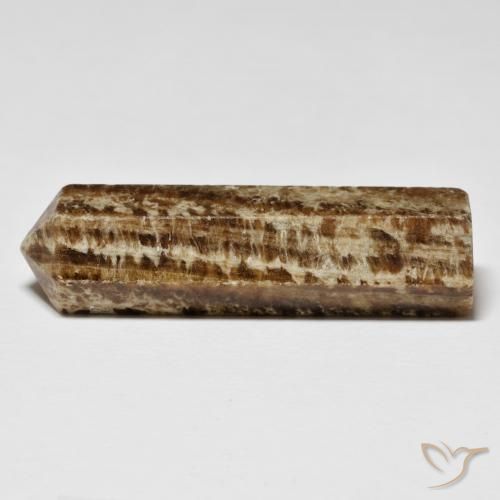 Jaspe Marrom Quente Natural 35.32ct, Chique, Opaco