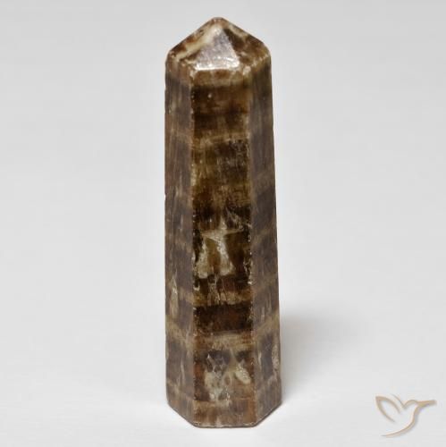 Jaspe Castanho médio Natural 25.52ct, Chique, Opaco