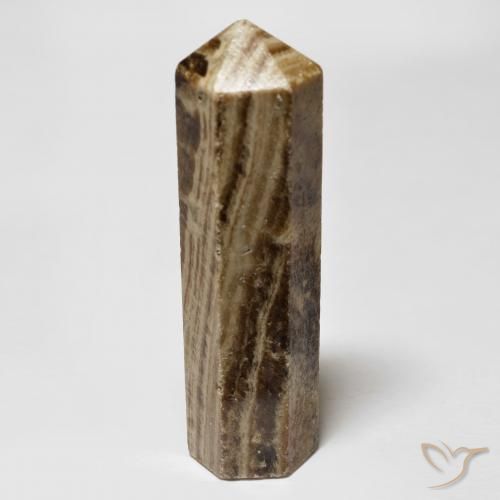 34.77ct Natural Castanho Nogueira Jaspe, Chique, Opaco
