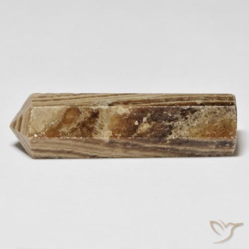 Jaspe Castanho Nogueira Natural 34.77ct, Chique, Opaco
