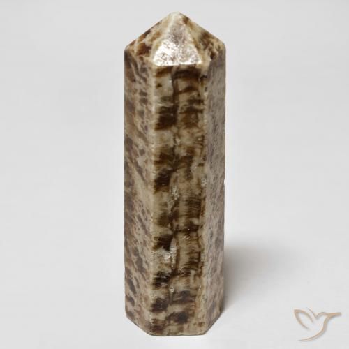 40.92ct Natural Castanho médio Jaspe, Chique, Opaco