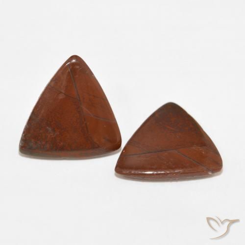 Pedras preciosas de Jaspe Multicolorido natural de 12.36 ct, Trilhão, Opaco