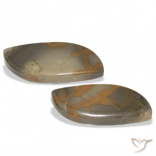 Pedras preciosas de Jaspe Multicolorido natural de 19.87 ct, Chique, Opaco
