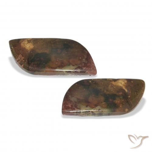 Pedras preciosas de Jaspe Multicolorido natural de 15.28 ct, Chique, Opaco