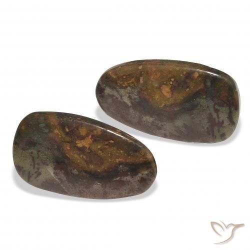 Pedras preciosas de Jaspe Multicolorido natural de 17.15 ct, Chique, Opaco