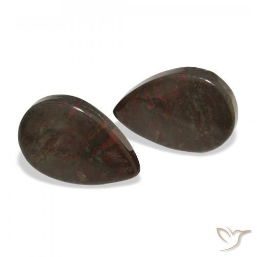 Pedras preciosas de Jaspe Multicolorido natural de 12.39 ct, Formato de pêra, Opaco
