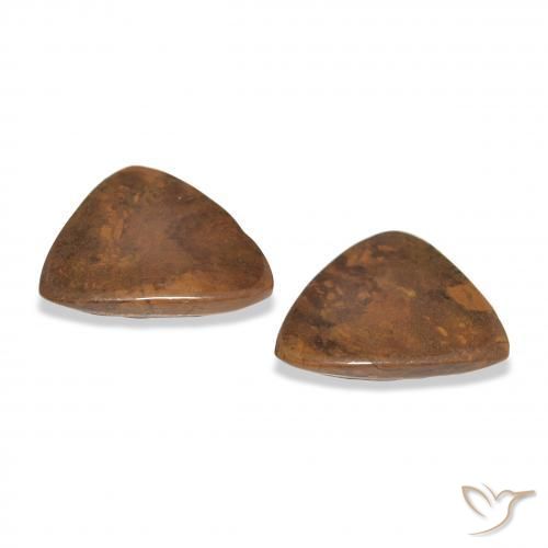 Pedras preciosas de Jaspe Multicolorido natural de 11.39 ct, Trilhão, Opaco