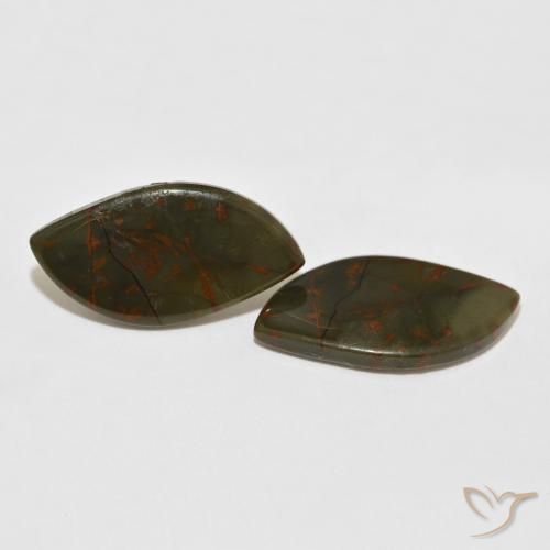 Pedras preciosas de Jaspe Multicolorido natural de 20.24 ct, Chique, Opaco