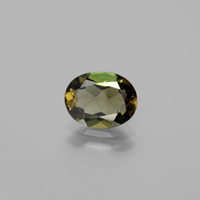 Kornerupina verde natural 1,60ct, corte oval, VVS