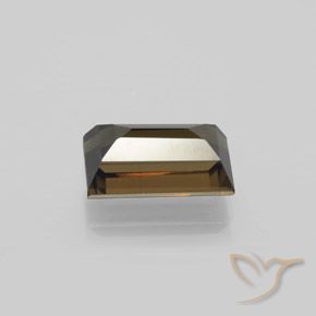Rupina de grãos Marrom escuro Natural 1.59ct, baguete, VVS-VS