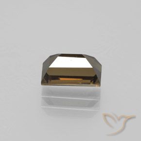 Rupina de grãos Canela Marrom Natural 1.40ct, baguete, VVS-VS
