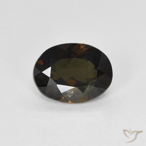 1.70ct Natural Chocolate marrom Rupina de grãos, oval, VS-SI