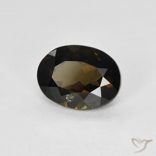 Rupina de grãos Chocolate marrom Natural 1.70ct, oval, VS-SI
