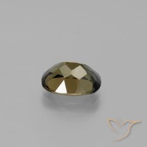 Rupina de grãos Marrom esverdeado Natural 1.78ct, Almofada, VS
