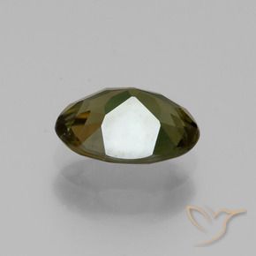 Rupina de grãos Marrom esverdeado Natural 1.09ct, oval, VS