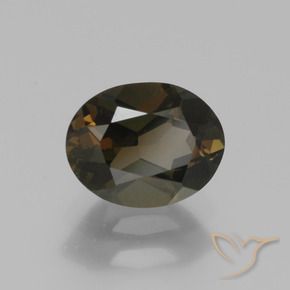 Rupina de grãos Marrom esverdeado Natural 1.20ct, oval, VVS-VS