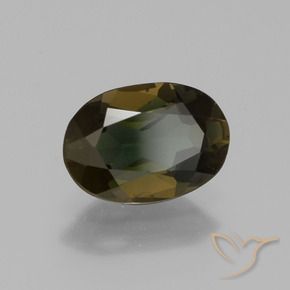 Rupina de grãos Castanho médio Natural 1.04ct, oval, VS