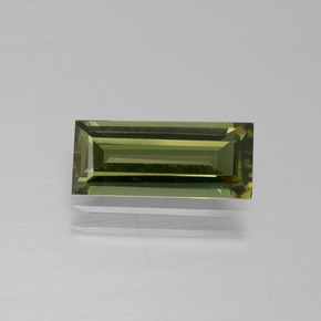 Kornerupina marrom natural 1,72ct, baguete, VVS-VS